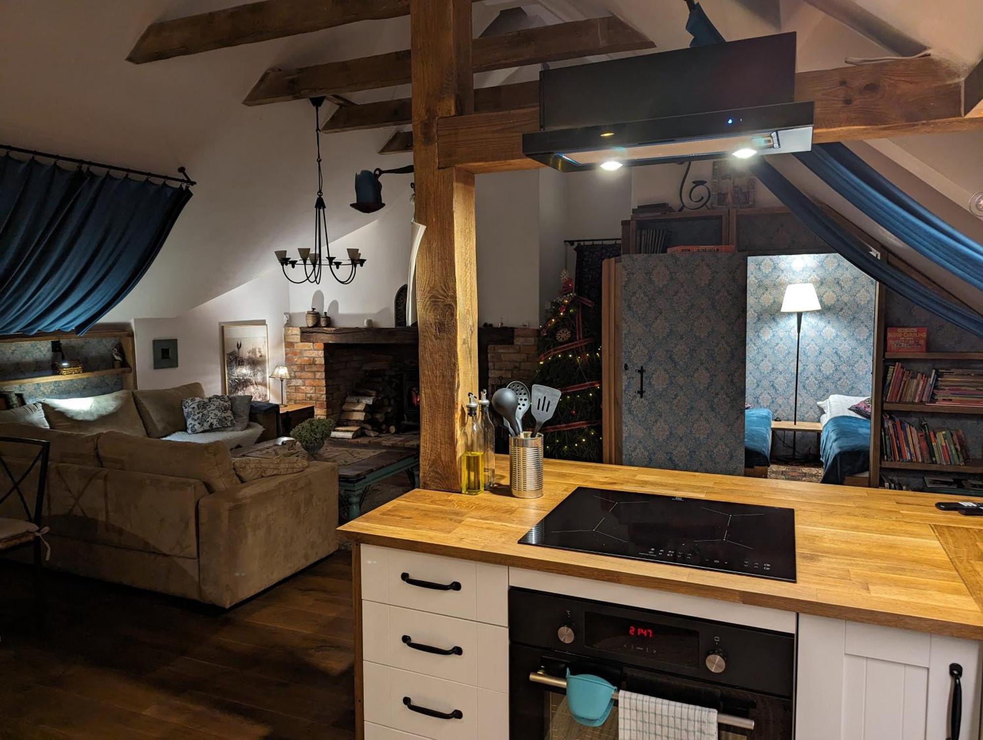 Forreset - Lesny Apartament, Sauna I Balia Jacuzzi Gietrzwałd Dış mekan fotoğraf