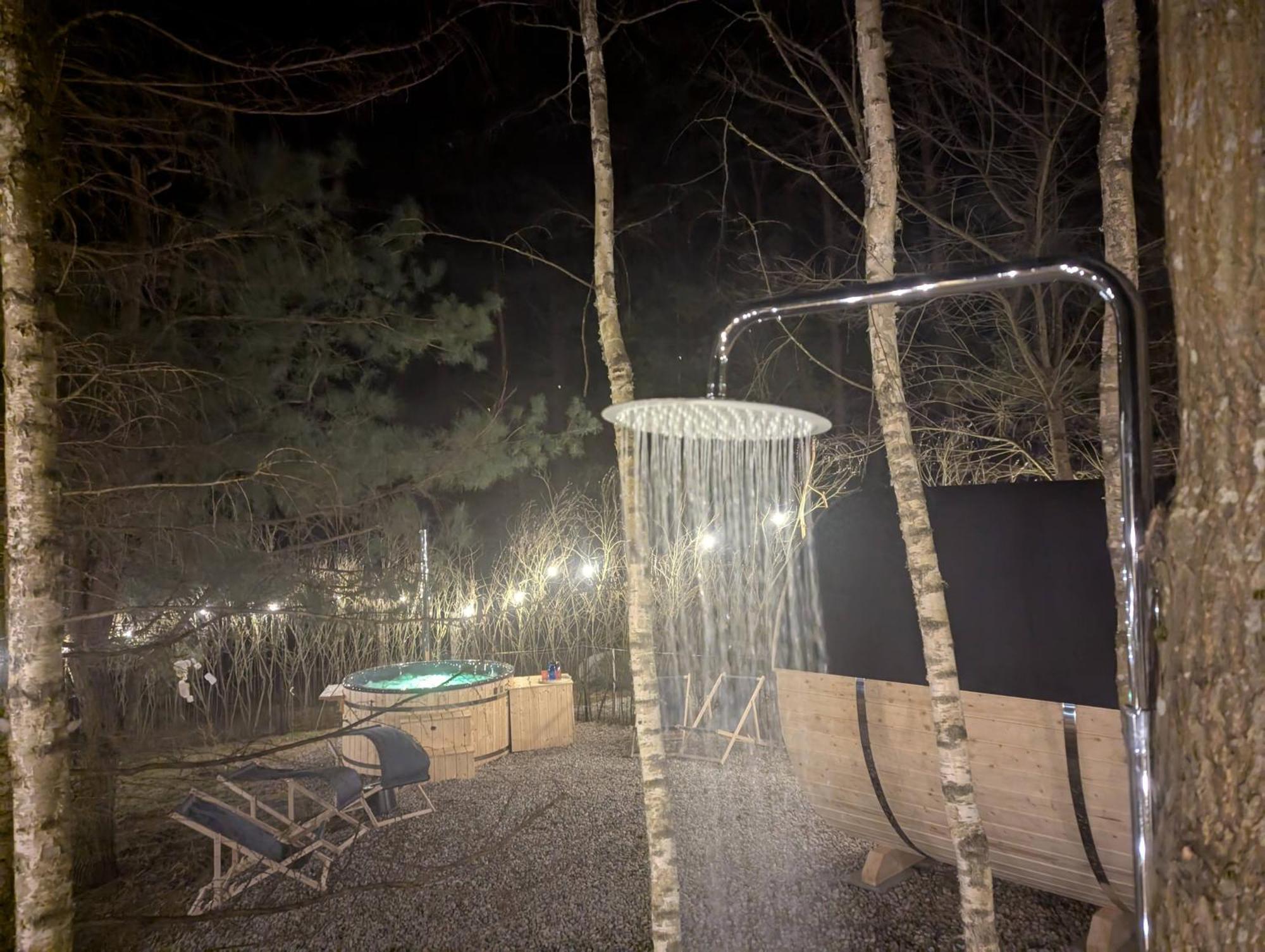 Forreset - Lesny Apartament, Sauna I Balia Jacuzzi Gietrzwałd Dış mekan fotoğraf