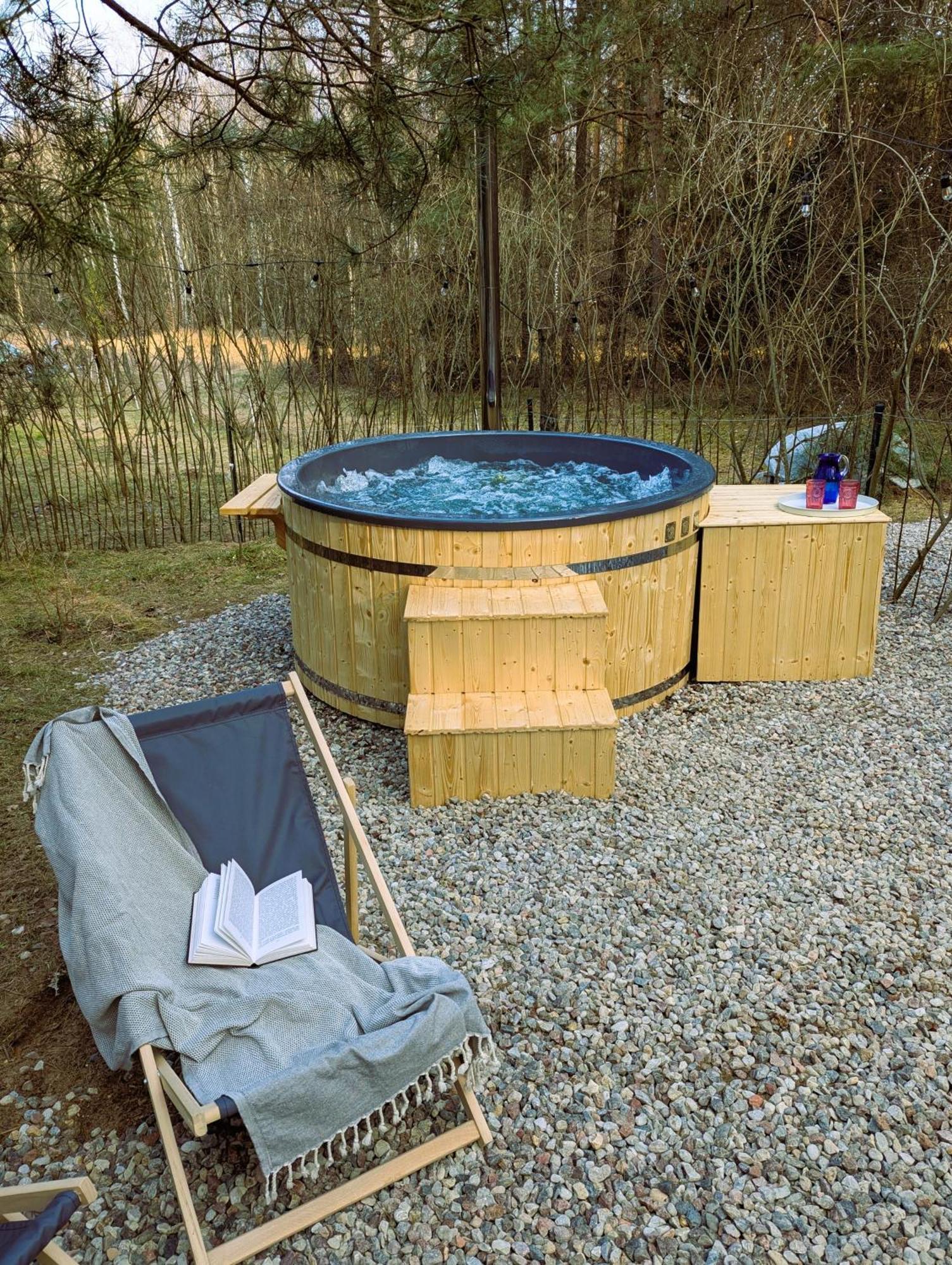 Forreset - Lesny Apartament, Sauna I Balia Jacuzzi Gietrzwałd Dış mekan fotoğraf