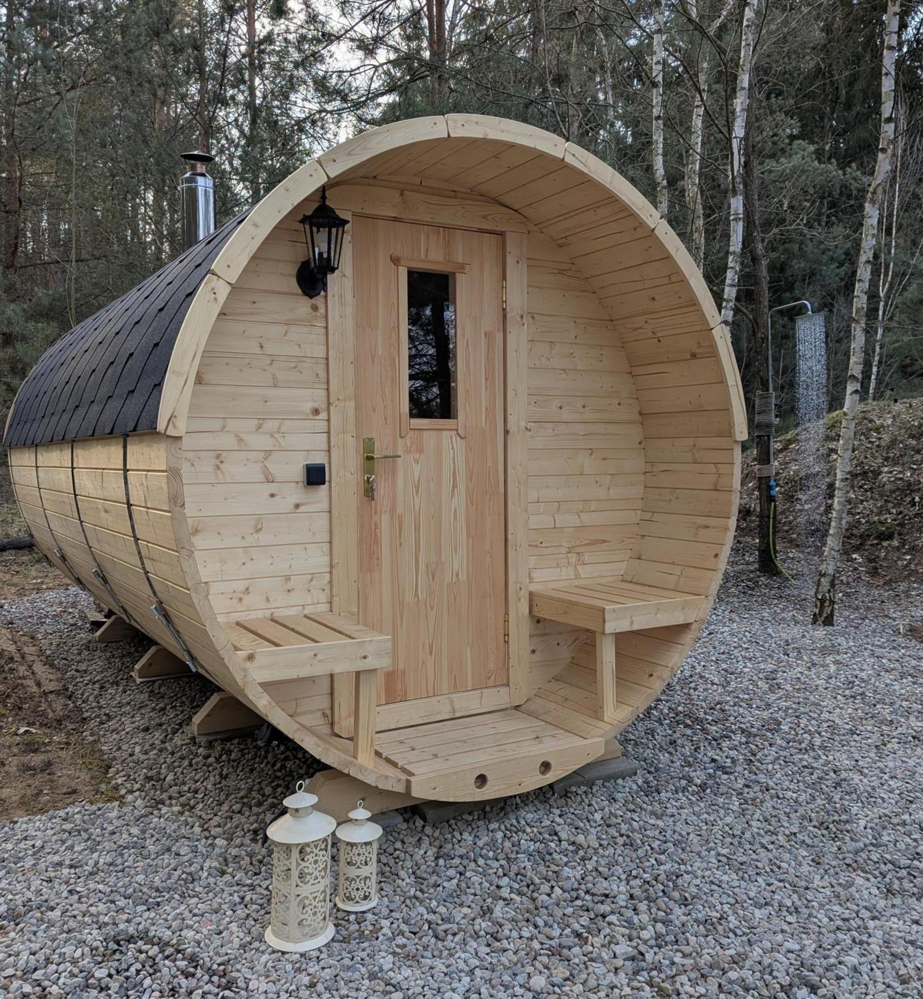 Forreset - Lesny Apartament, Sauna I Balia Jacuzzi Gietrzwałd Dış mekan fotoğraf